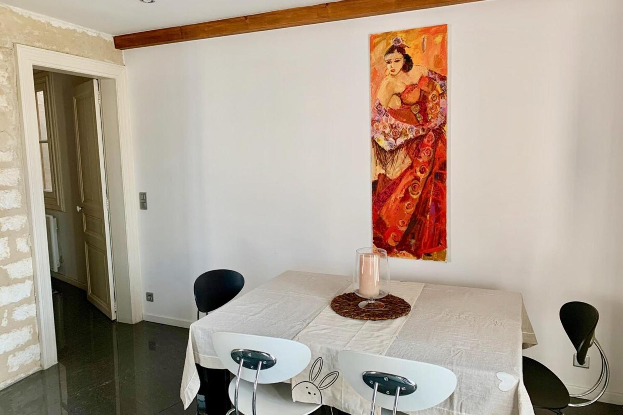The Duplex- Air-Conditioned 3 Bedrooms In The Center Of Montpellier! Luaran gambar