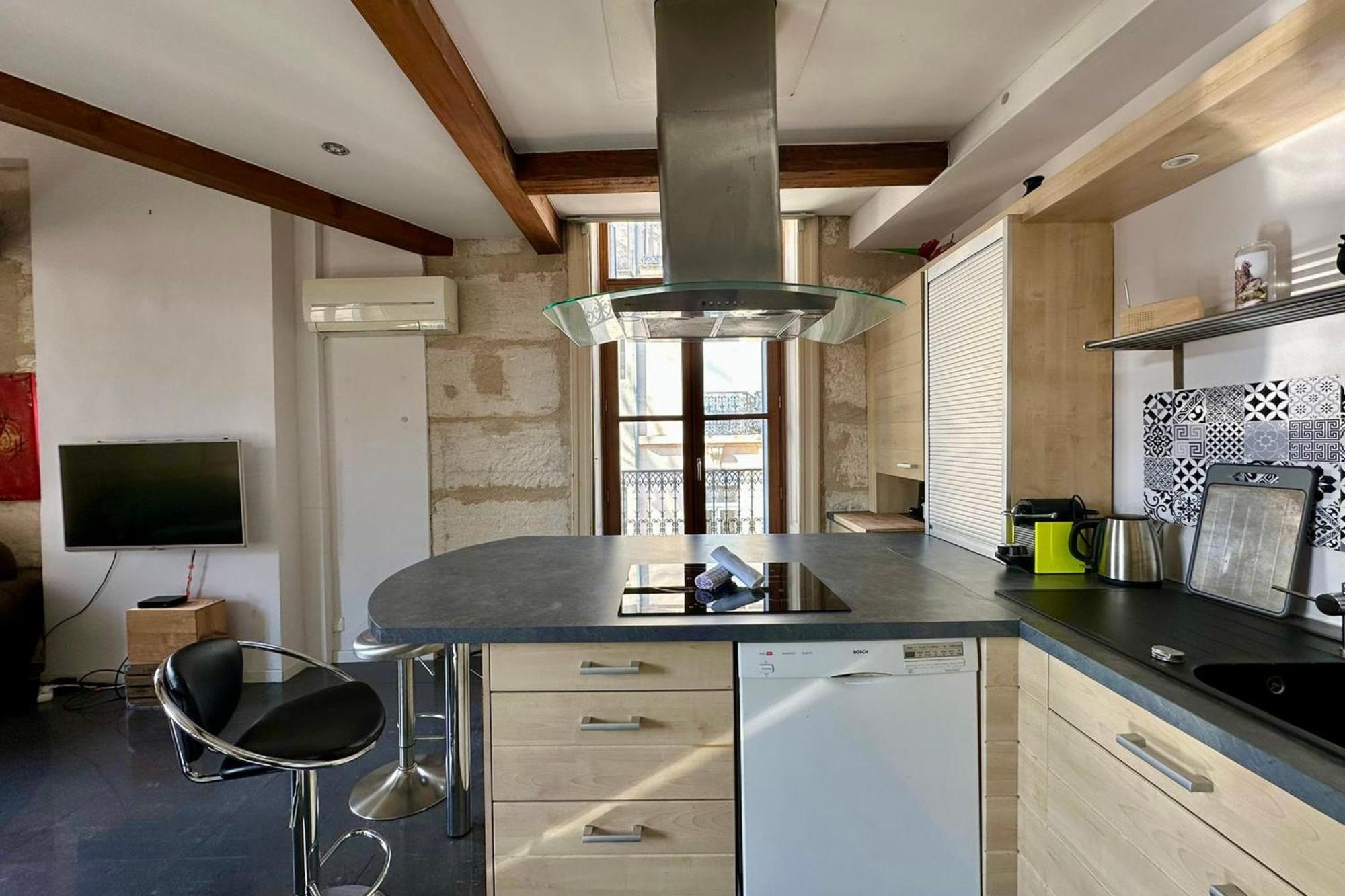 The Duplex- Air-Conditioned 3 Bedrooms In The Center Of Montpellier! Luaran gambar