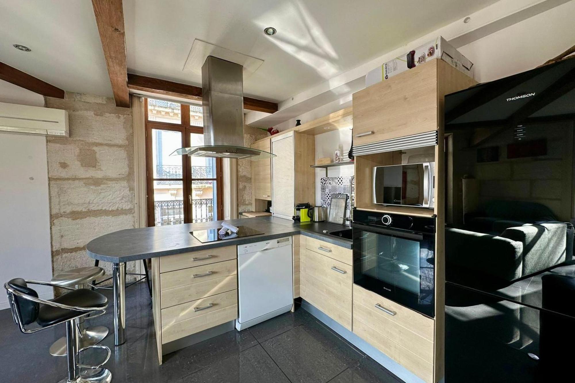 The Duplex- Air-Conditioned 3 Bedrooms In The Center Of Montpellier! Luaran gambar